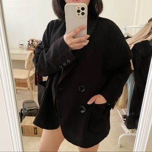 Oversized Black Blazer